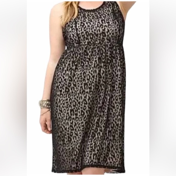 Lane Bryant Plus Size Dress Sleeveless Midi Size 16 - Picture 1 of 11